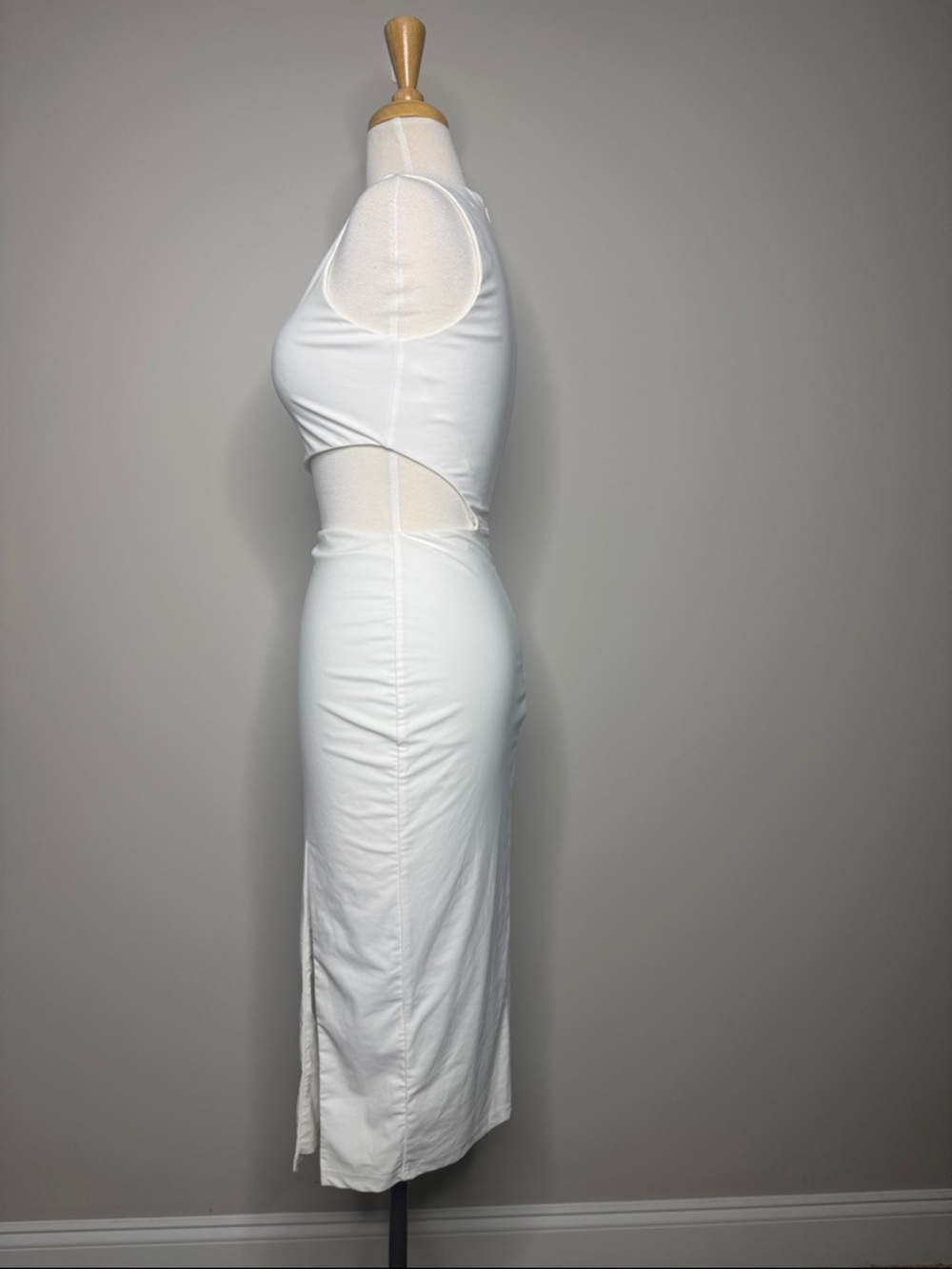 superdown Cut-Out Midi Dress with Side Slit Wedding Beach Vacation Size Small - Picture 2 of 11